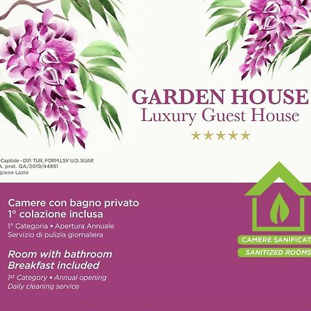 Garden House - Luxury Guest House - Overnight Stay Only Рим Екстериор снимка